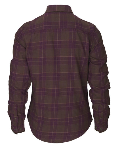 Java Check coloured Seeland Lady Range Shirt on white background #colour_java-check