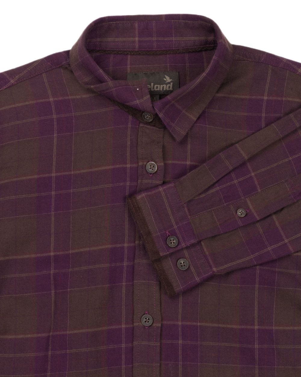 Java Check coloured Seeland Lady Range Shirt on white background #colour_java-check