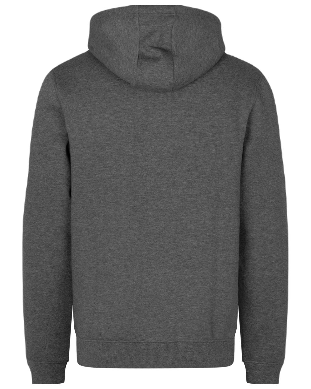 Grey Melange Coloured Seeland Loaded Hoodie on white background #colour_grey-melange