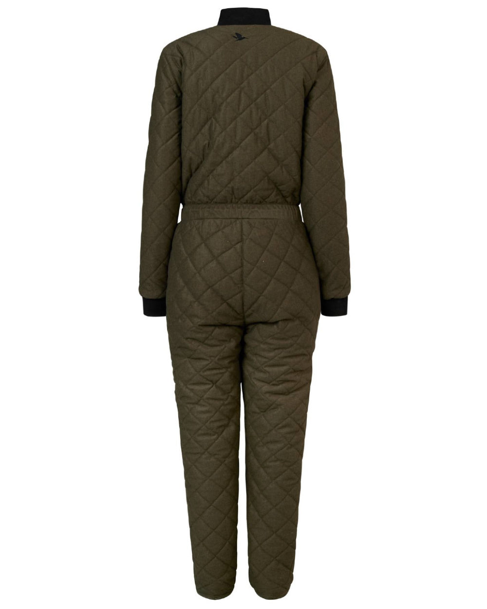 Pine Green Melange Coloured Seeland Maya Womens Onepiece on white background #colour_pine-green-melange