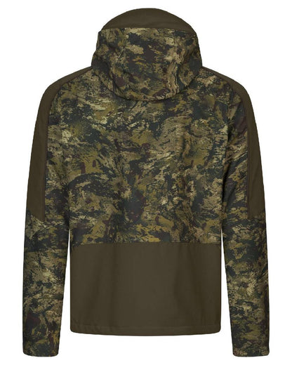 InVis MPC Green Coloured Seeland Mens Chaser Aero Camo Jacket on outdoor background #colour_inVis-mpc-green