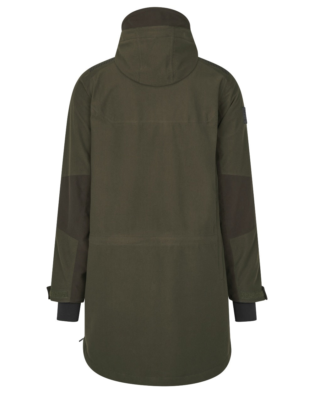 Pine Green coloured Seeland Mens Chaser BGH Smock on white background #colour_pine-green