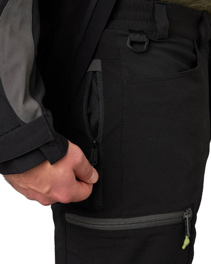 Meteorite Coloured Seeland Mens Dog Active Trousers on white background #colour_meteorite