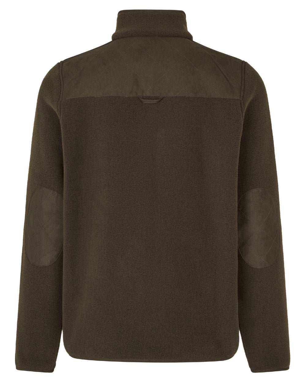 Light Pine Coloured Seeland Mens Fog Fleece Jacket on white background #colour_light-pine