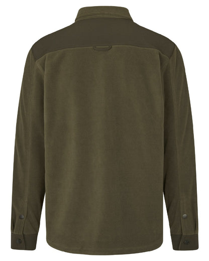 Grape Leaf Coloured Seeland Mens Gust Fleece Shirt on white background #colour_grape-leaf