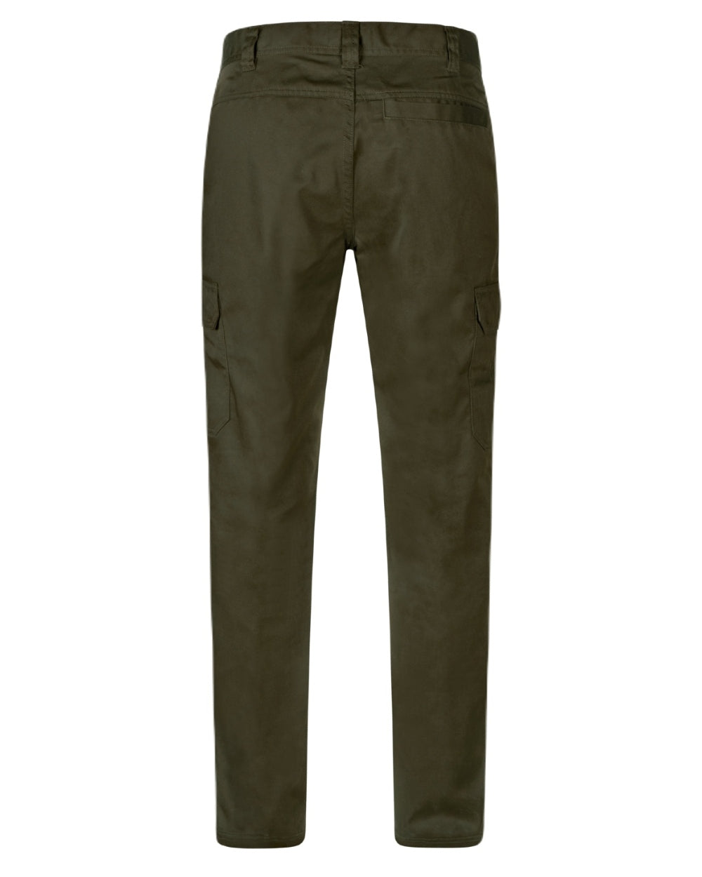 Pine Green Coloured Seeland Mens Oak Trousers on white background #colour_pine-green