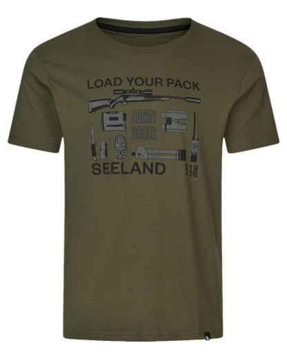 Grape Leaf Coloured Seeland Mens Packing T-Shirt on white background #colour_grape-leaf