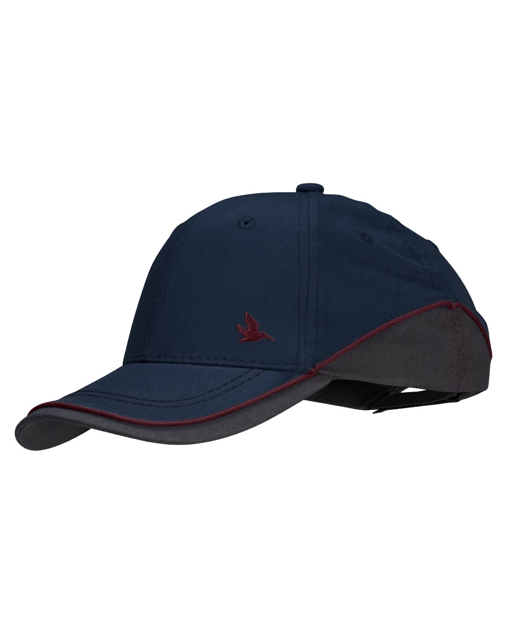 Classic Blue Coloured Seeland Mens Skeet Cap on White background #colour_classic-blue