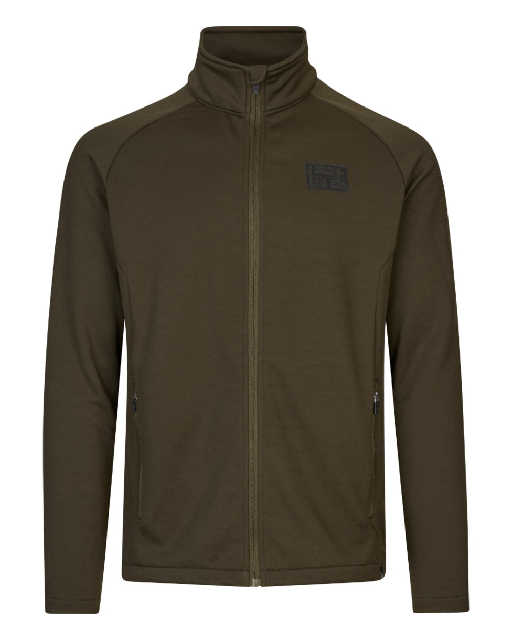 Pine Green Coloured Seeland Tidal Fleece Jacket on White Background
#colour_pine-green