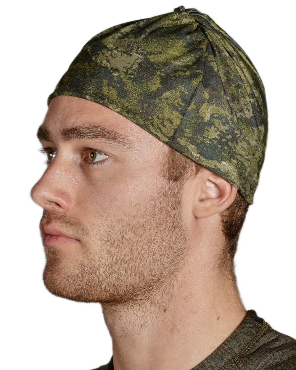 Pine Green InVis Green Coloured Seeland Neck Gaiter 2 Pack on White background #colour_pine-green-invis-green