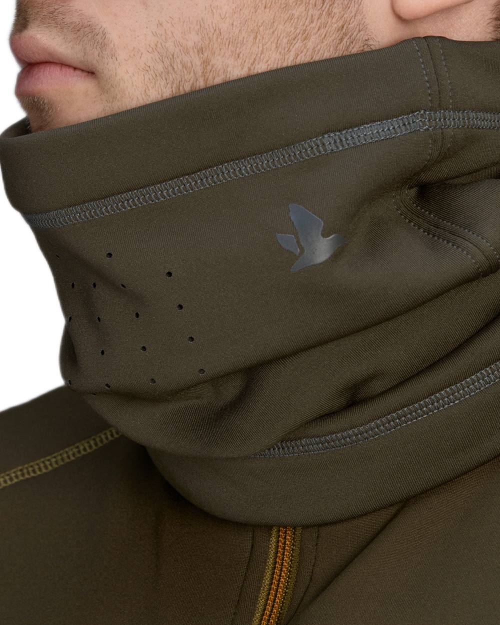 Pine Green Coloured Seeland Neck Gaiter on White background #colour_pine-green