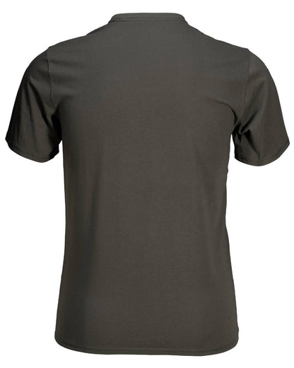 Raven Pine Green Coloured Seeland Outdoor 2-Pack T-Shirt on white background #colour_raven-pine-green