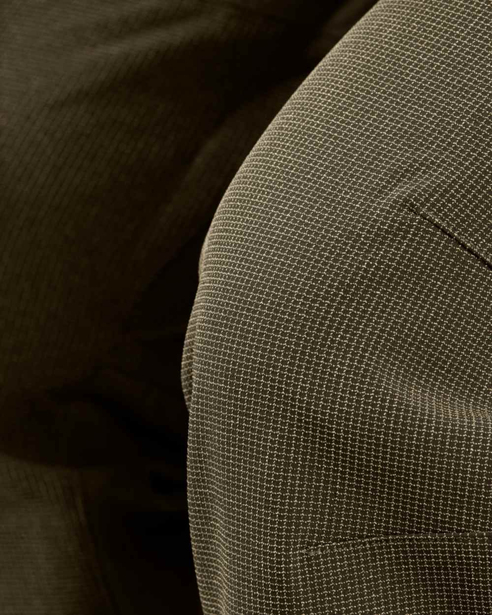 Pine Green Coloured Seeland Outdoor Membrane Trousers on White background #colour_pine-green