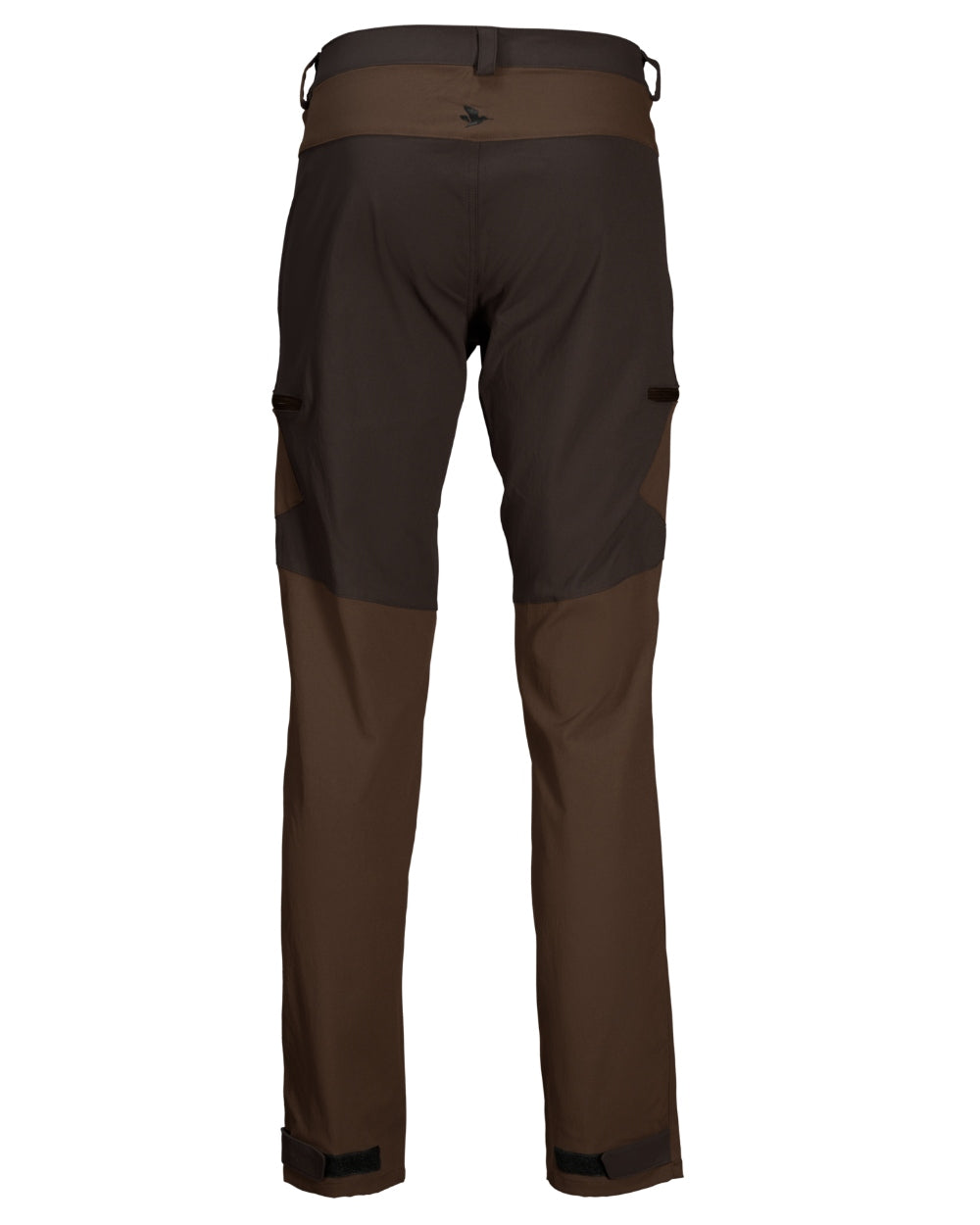 Pinecone Dark Brown Coloured Seeland Outdoor Stretch Trousers on White background #colour_pinecone-dark-brown