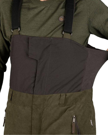 Grizzly Brown Coloured Seeland Polar Max Trousers on white background #colour_grizzly-brown