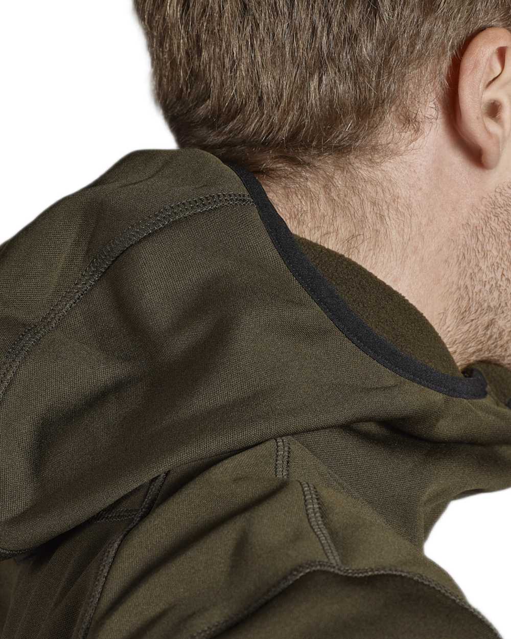 Pine Green coloured Seeland Power Fleece on white background #colour_pine-green