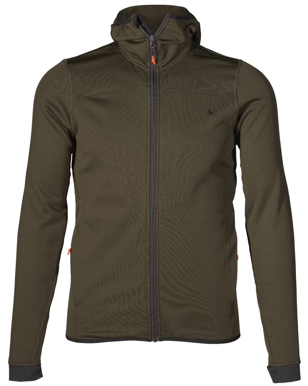 Pine Green coloured Seeland Power Fleece on white background #colour_pine-green