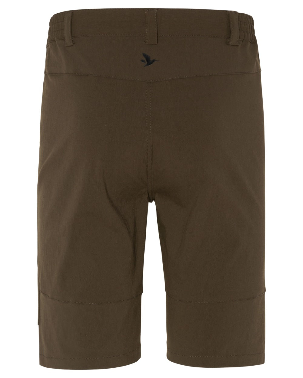 Pine Green Coloured Seeland Rowan Stretch Shorts on White background #colour_pine-green