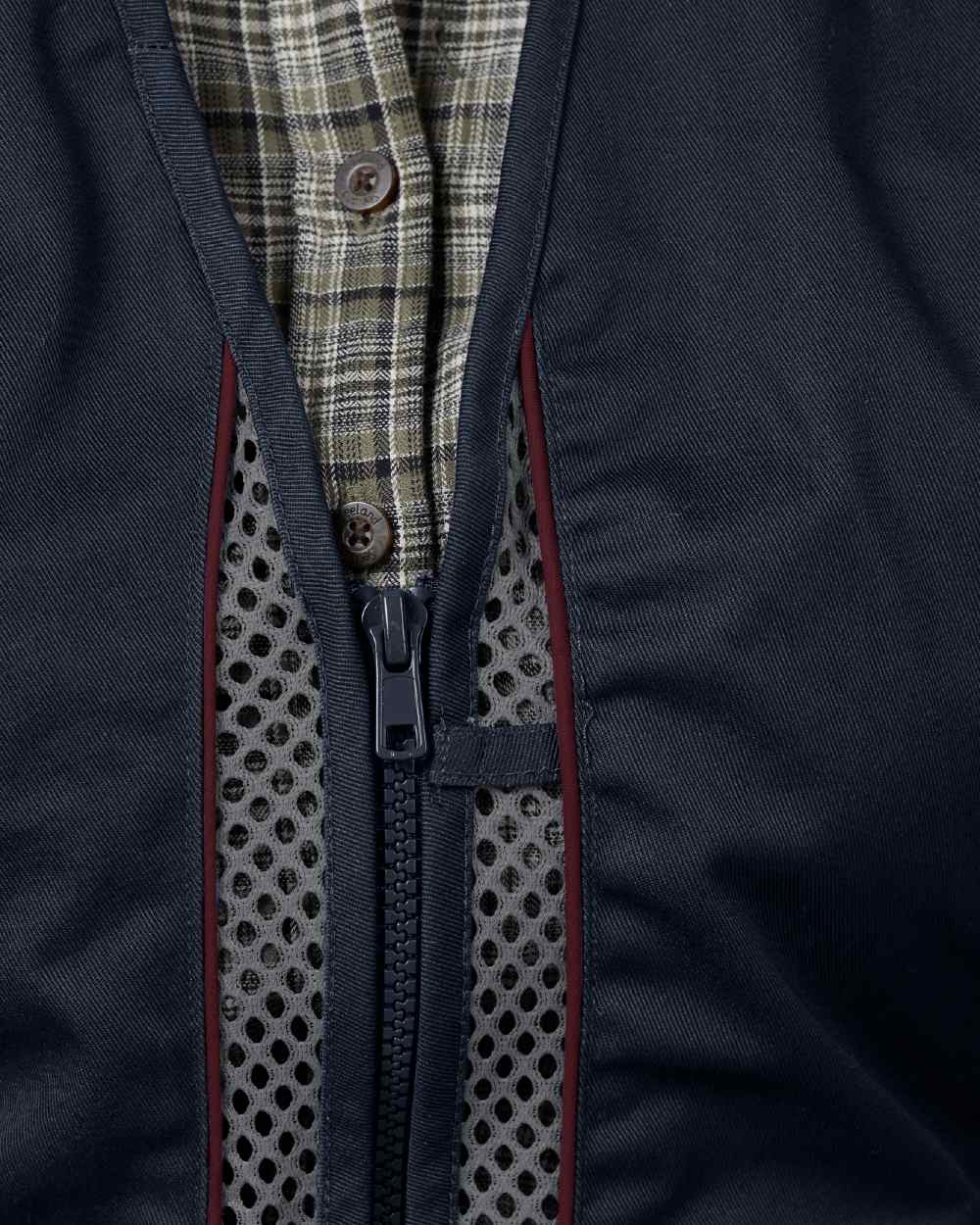 Classic Blue Coloured Seeland Skeet II Lady Waistcoat on White background #colour_classic-blue