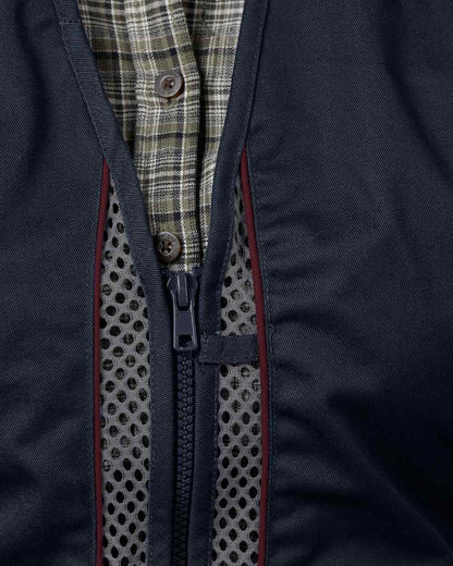 Classic Blue Coloured Seeland Skeet II Lady Waistcoat on White background #colour_classic-blue