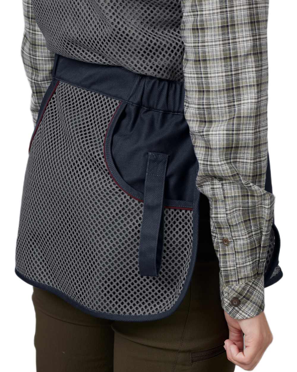 Classic Blue Coloured Seeland Skeet II Lady Waistcoat on White background #colour_classic-blue