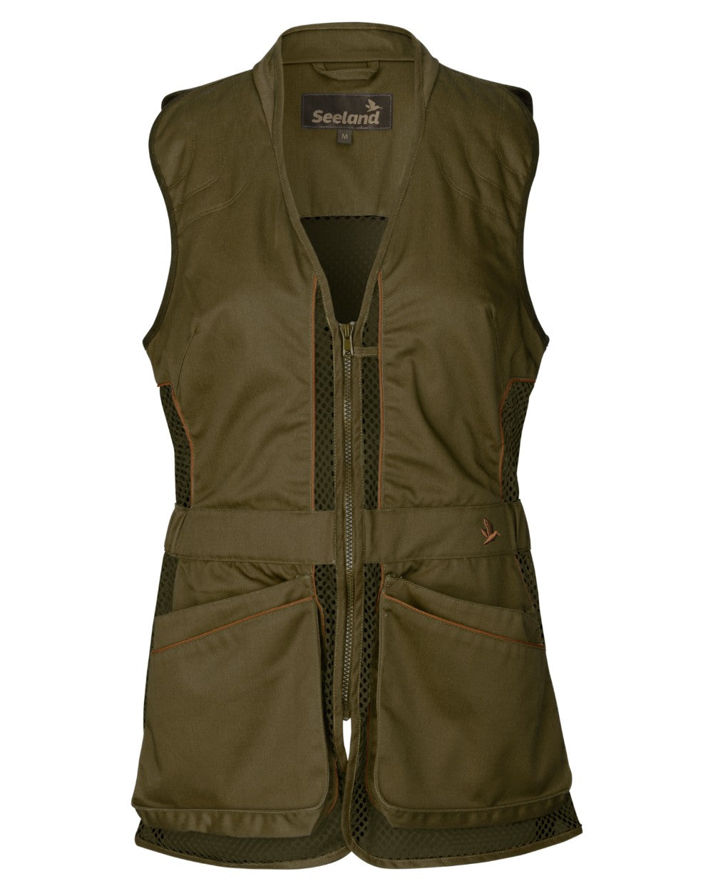 Duffel Coloured Seeland Skeet II Lady Waistcoat on White background #colour_duffel