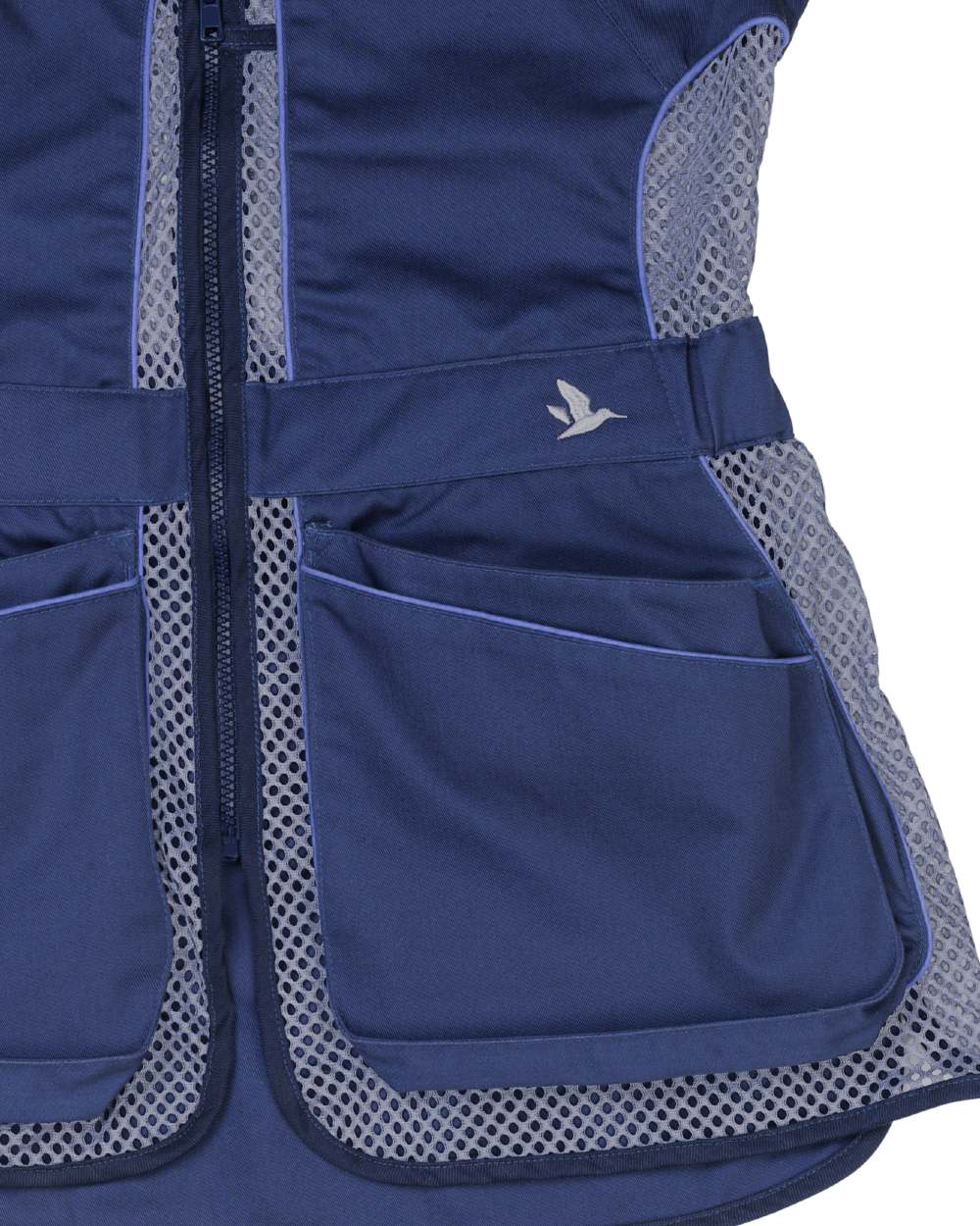 Patriot Blue Coloured Seeland Skeet II Lady Waistcoat on White background #colour_patriot-blue