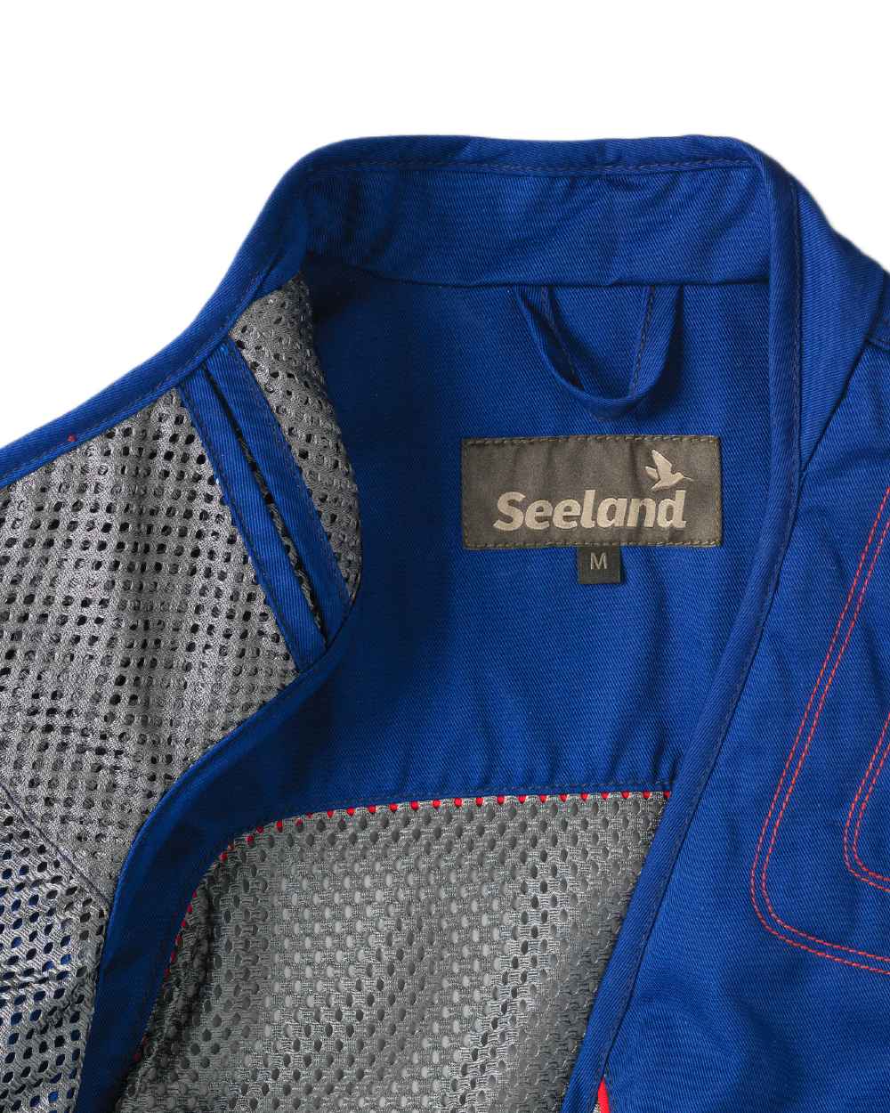 Sodalite Blue Coloured Seeland Skeet II Lady Waistcoat on White background #colour_sodalite-blue