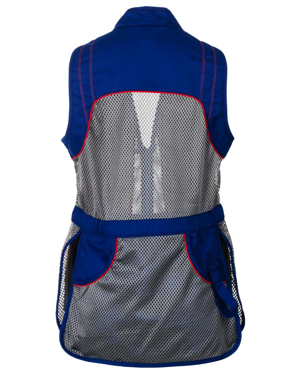 Sodalite Blue Coloured Seeland Skeet II Lady Waistcoat on White background #colour_sodalite-blue