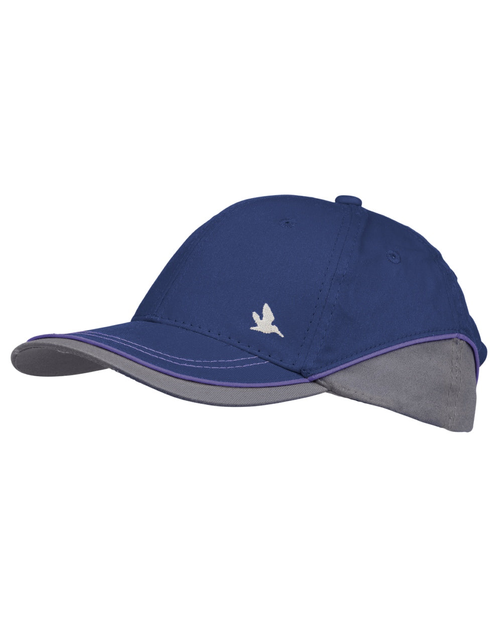 Patriot Blue Coloured Seeland Skeet Lady Cap on White background #colour_patriot-blue