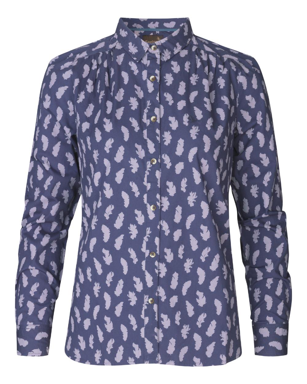 Lilac Feather Coloured Seeland Skeet Lady Shirt on White background #colour_lilac-feather