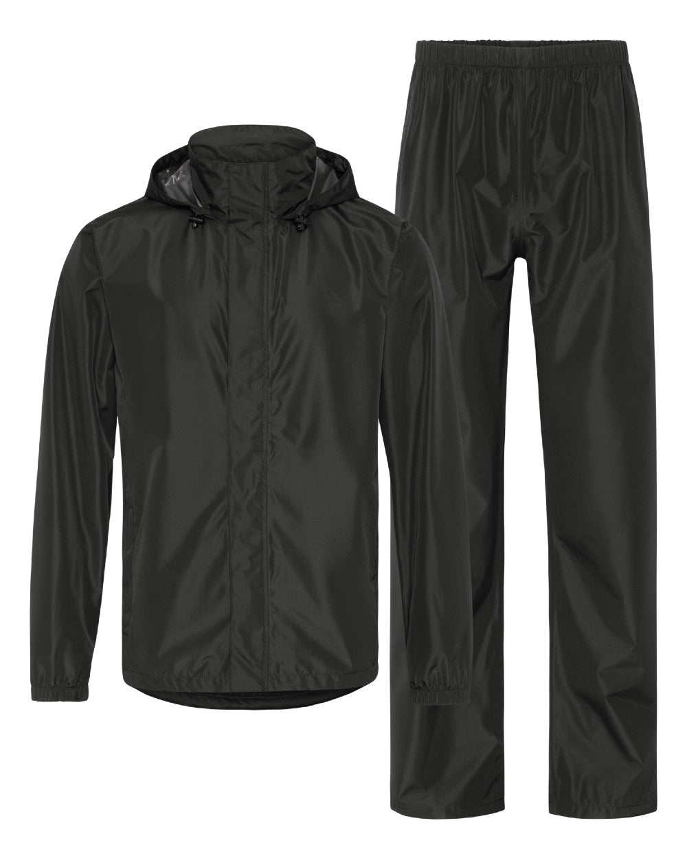 Black Coloured Seeland Taxus Rain Set on White background #colour_black