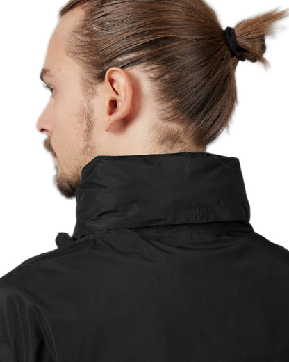 Black Coloured Seeland Taxus Rain Set on White background #colour_black