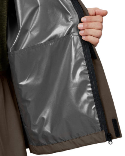 Pine Green Coloured Seeland Taxus Rain Set on White background #colour_pine-green