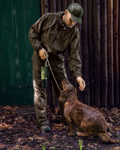 Pine Green Coloured Seeland Taxus Rain Set on outdoor background #colour_pine-green
