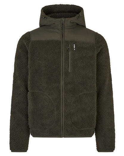 Grizzly Brown Coloured Seeland Thaw Fleece Jacket on white background #colour_grizzly-brown