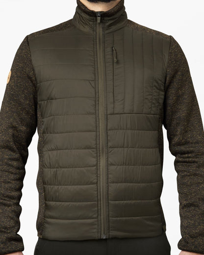 Seeland Theo Hybrid Jacket in Pine Green #colour_pine-green