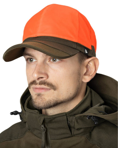 Light Pine Coloured Seeland Trax Cap on white background #colour_light-pine