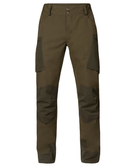 Light Pine Coloured Seeland Trax Trousers on white background #colour_light-pine