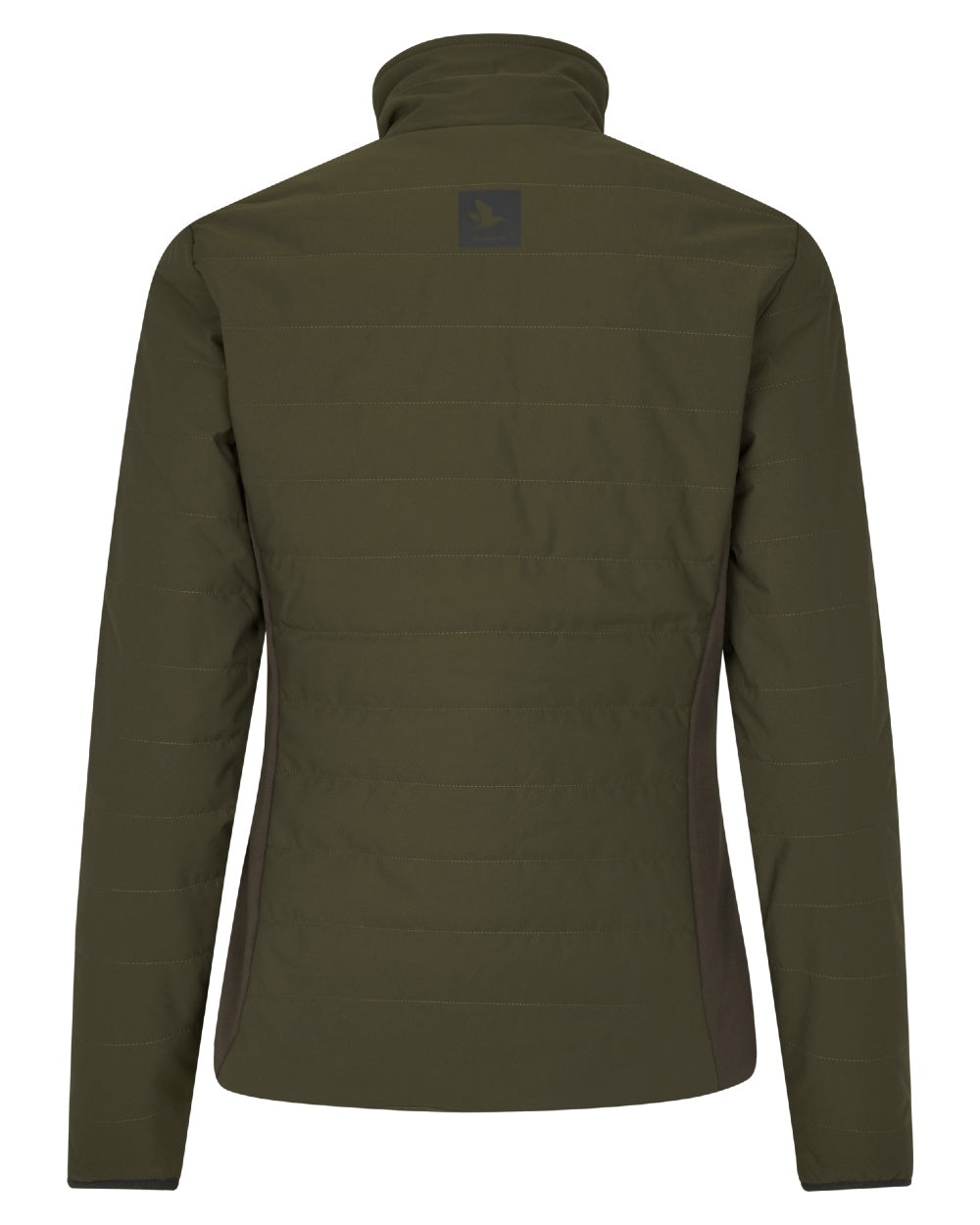 Pine Green Coloured Seeland Womens Celsius Aia Heat Jacket on white background #colour_pine-green