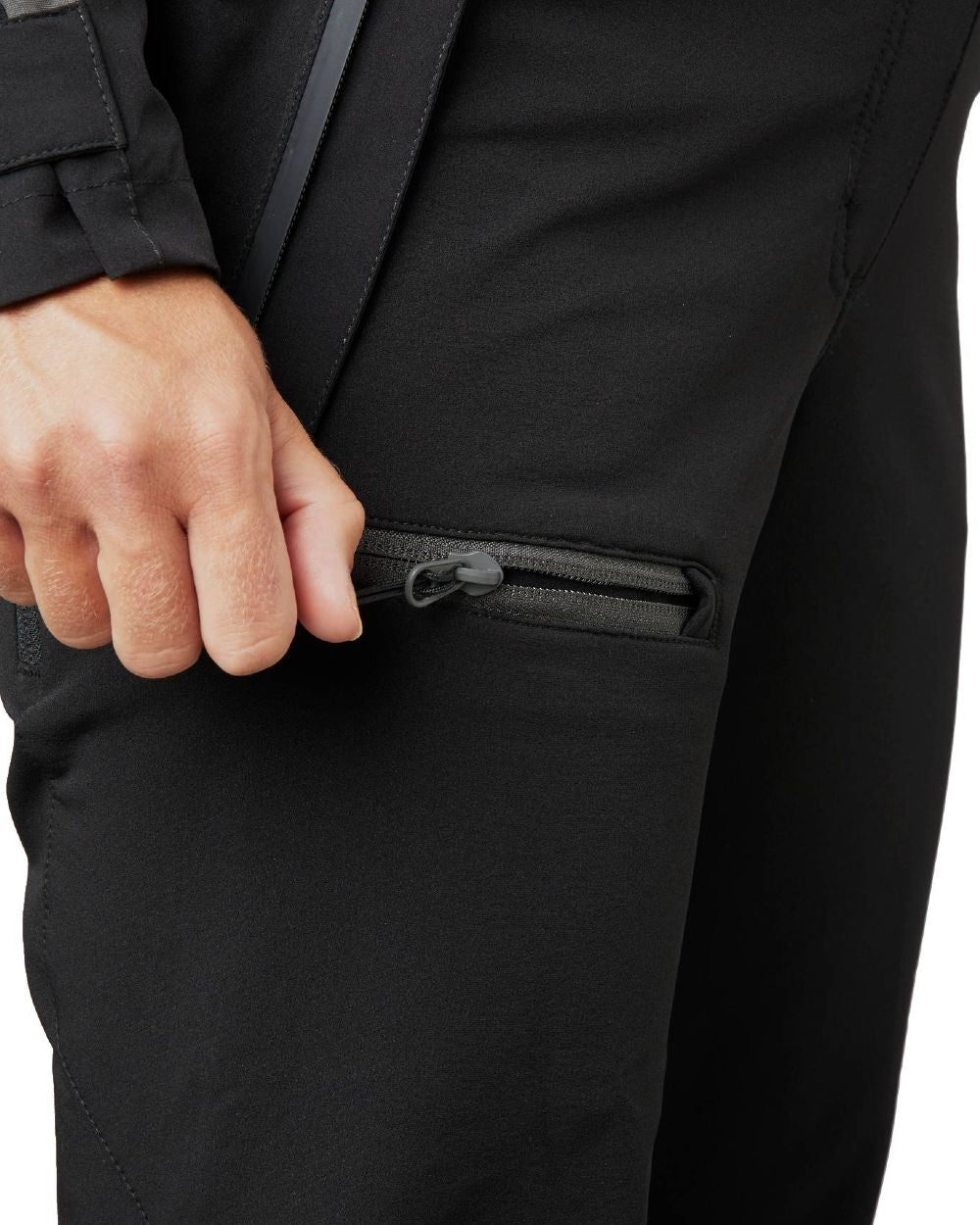 Meteorite Coloured Seeland Womens Dog Active Trousers on white background #colour_meteorite