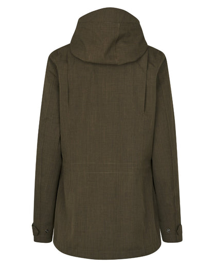 Light Pine Coloured Seeland Womens Highpoint Harriet Jacket on white background #colour_light-pine