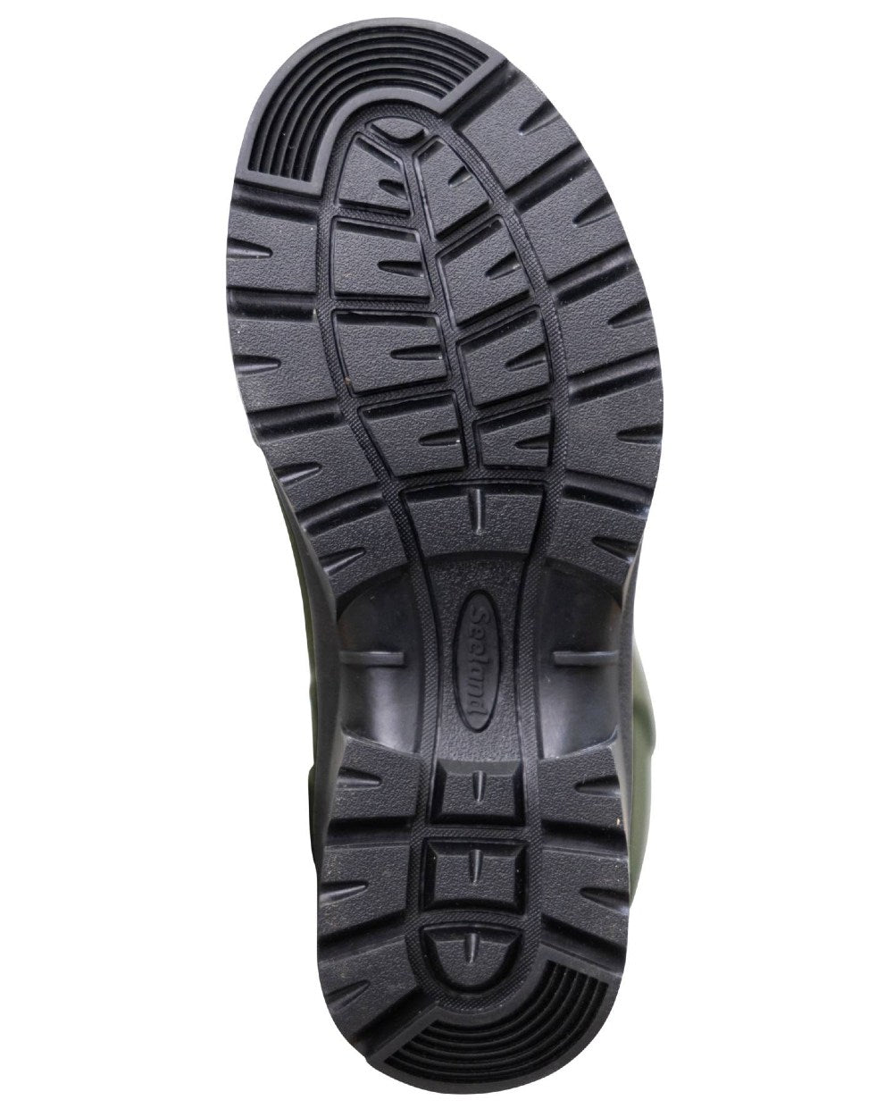 Pine Green Coloured Seeland Womens Hillside Flex Wellingtons on white background #colour_pine-green