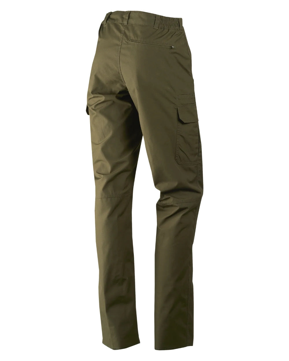 Pine Green Coloured Seeland Womens Key-Point Trousers on white background #colour_pine-green