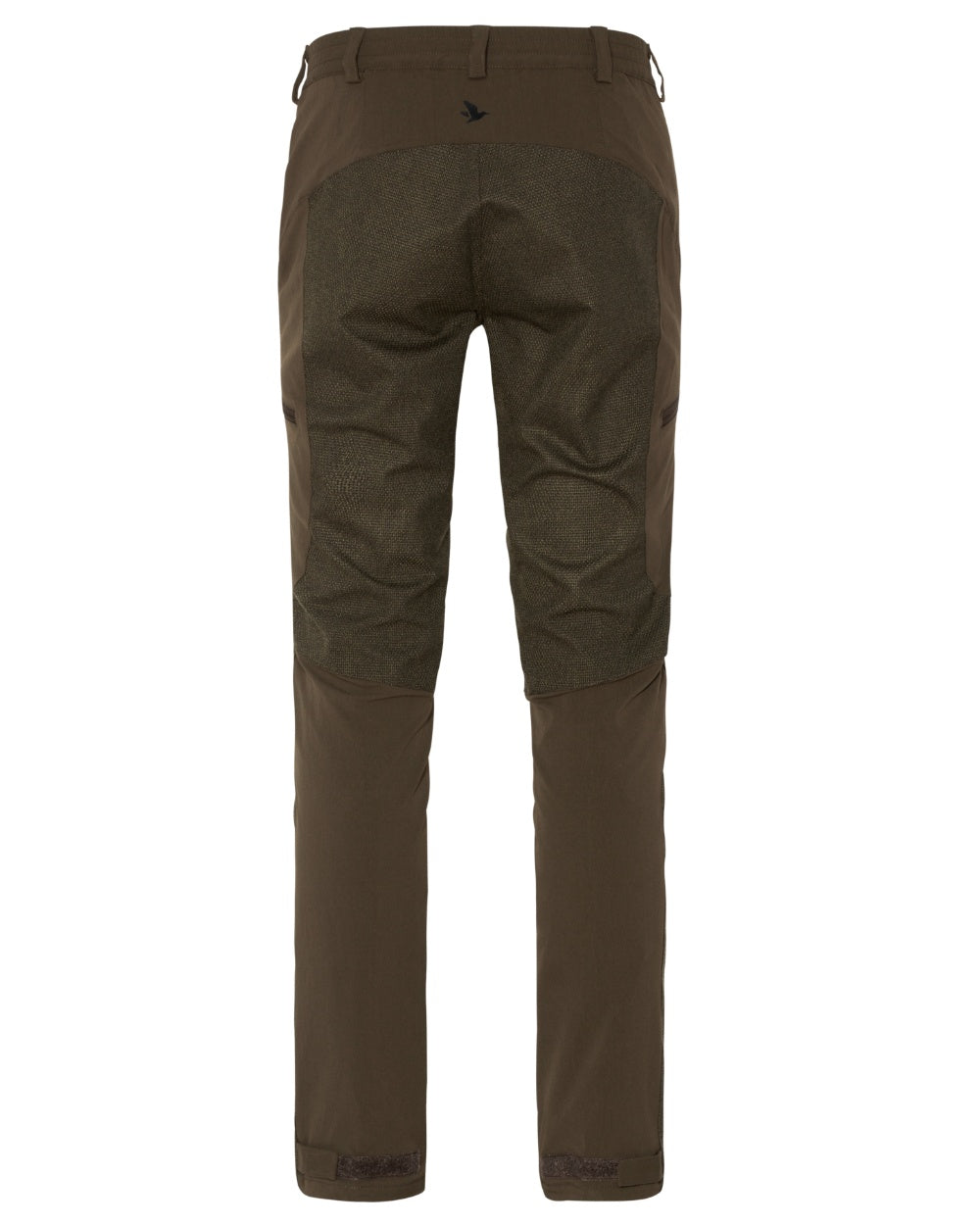Pine Green coloured Seeland Womens Larch Membrane Trousers on White background #colour_pine-green