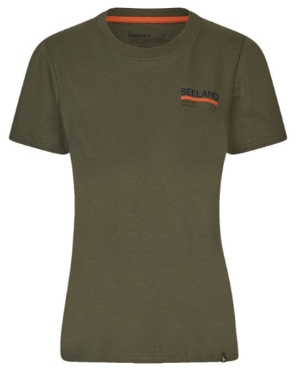 Grape Leaf Coloured Seeland Womens Leala T-Shirt on white background #colour_grape-leaf