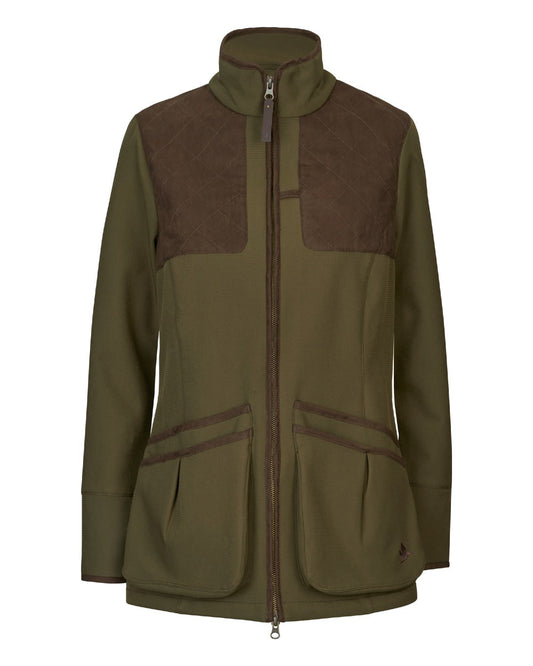 Light Pine Coloured Seeland Womens Wenlock Faye Jacket on White background #colour_light-pine