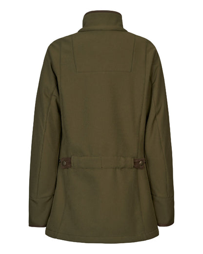 Light Pine Coloured Seeland Womens Wenlock Faye Jacket on White background #colour_light-pine