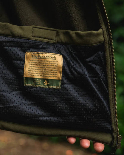 Light Pine Coloured Seeland Womens Wenlock Faye Jacket on outdoor background #colour_light-pine