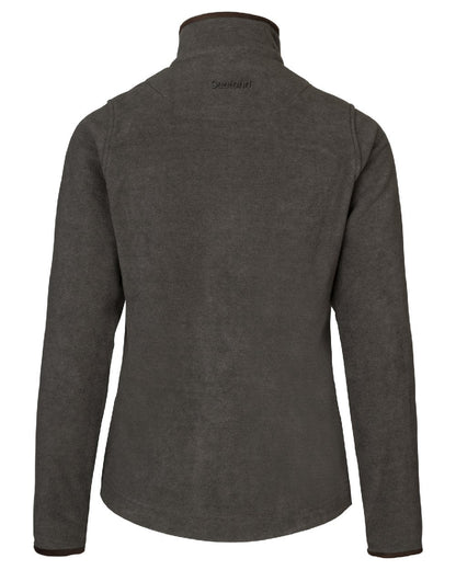 Dark Grey Melange Coloured Seeland Womens Woodcock Ivy Fleece Jacket on White background #colour_dark-grey-melange